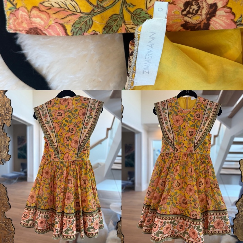 Mini dress Zimmermann dress